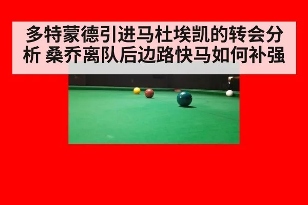 多特蒙德引进马杜埃凯的转会分析 桑乔离队后边路快马如何补强
